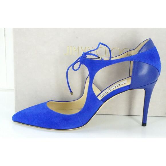 Jimmy Choo Vanessa Cutout Pointy Toe Sandals Size 40.5 10.5 NIB $750 - Picture 1 of 9